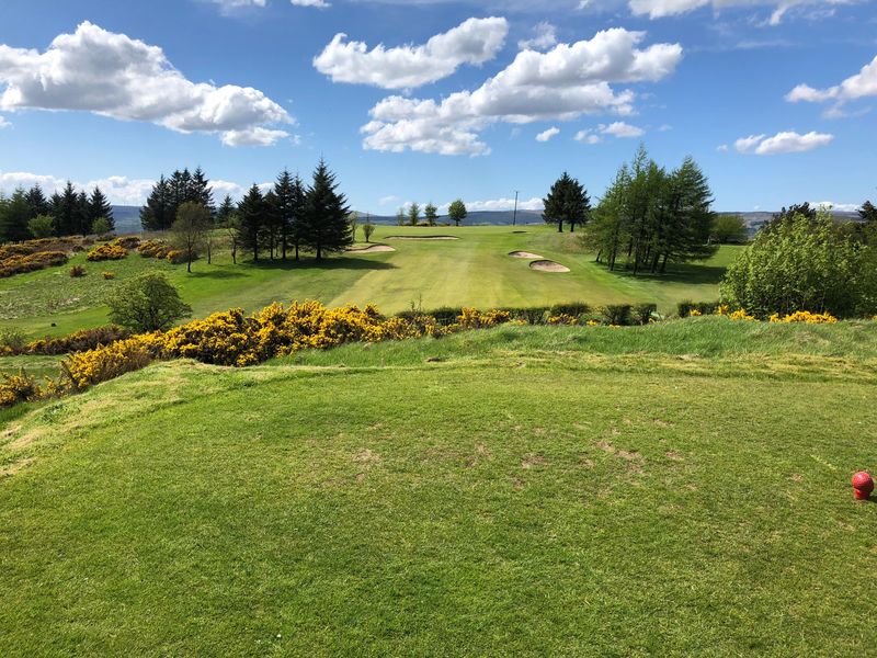 Hole 7 — view from the tee
